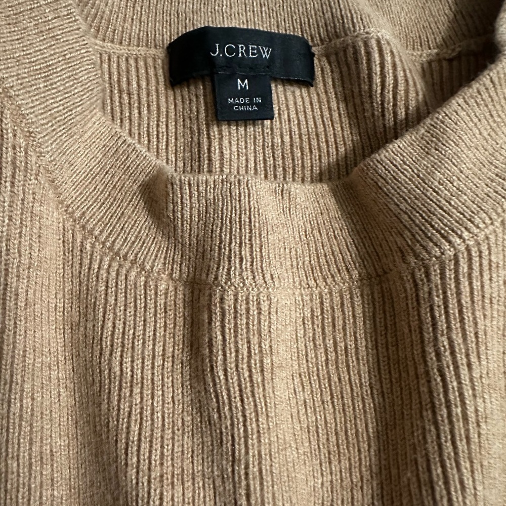J. Crew Beige Knit Pullover